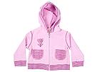Sweet Potatoes Purple Sherpa Zip Hoodie ToddlerLittle Kids Purple Apparel