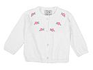 New Potatoes Baby Buds Cardigan InfantToddler White Apparel