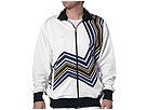 Sean John - Zig Zag Track Jacket (Bleach White) - Apparel