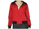 Nikita Ashley Public Reversible Fleece Jacket RedBlackBlack Apparel