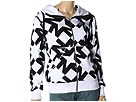 Nikita - Jackie Zipped Hoodie (w/Zip Off Sleeves) (White/Black) - Apparel