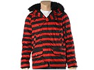 Emerica - Nomad Parka w/ Faux Fur (Red) - Apparel by emerica (clothing mens clothing jackets cold weather)
