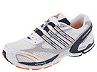 adidas Running - adizero Tempo (Running White/Dark Indigo/Intense Orange) - Footwear by adidas running (mens mens athletic running performance running stability structured stability)