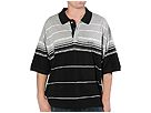 akademiks - Wax Pique Polo (Black) - Apparel