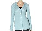 ONeill Glow Button Front Sweater Ice Blue Apparel