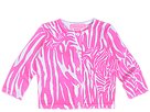 Lilly Pulitzer Beatrice Printed Cardigan Infant Hibiscus Pink Apparel