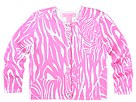 Lilly Pulitzer Abygale Printed Cardigan ToddlerLittle Big Hibiscus PinkCatching Zs Apparel