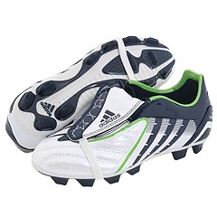 adidas Absolado PS TRX FG J ToddlerYouth Predator Running White MetallicIndigoRave Green Footwear