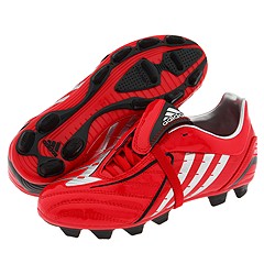 adidas Absolado PS TRX FG J ToddlerYouth Light Scarlet MetallicMetallic SilverBlack Footwear