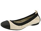 AK Anne Klein - Pulcino (Ivory/Black Leather) - Footwear