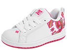 DC Court Graffik SE (Youth) (White/Crazy Pink/Textile)