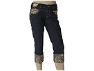 Dereon - Wood Sprite Straight Leg Capri (Sasha) - Apparel