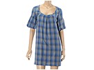 kensie girl Plaid Dress Bright Blue Multi Apparel