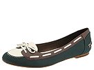 Cole Haan - Air Gabi Boat Shoe (Forest Green Satin) - Footwear