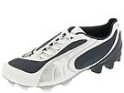 Puma Kids - v5.08 I FG Jr (Toddler/Youth) (New Navy/White/Puma Silver) - Footwear