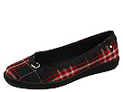 Grasshoppers Demi Ribbon Black Plaid Wool Plaid Footwear