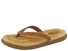 UGG Kids - Fluffie (Toddler/Youth) (Chestnut/Nat Brown Tipped) - Footwear
