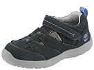 Timberland Kids - Foothills Fisherman Sandal (Infant/Toddler) (Navy Nubuck W/ Light Blue) - Footwear