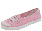 Roxy Kids Ace ToddlerYouth Pink Perf Canvas Footwear