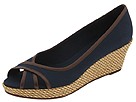 Naturalizer - Islander (Classic Navy Canvas w/ Saddle Tan Piping) - Footwear