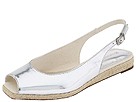 Naturalizer Memento Silver Metalized Shiny Footwear