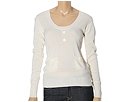 Ben Sherman Zinnia Scoop Neck Knit Chalk White Apparel