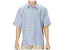 Toscano Short Sleeve Linen Shirt Sky Blue Apparel