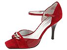AK Anne Klein - Abey (Red Suede) - Footwear by ak anne klein (womens womens dress dress sandals dress sandals evening special occasion)