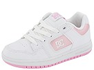 DC Kids Manteca 2 ToddlerYouth WhitePink Footwear