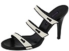 Ralph Lauren Collection - Marietta (Cream Calf / Black Grosgrain) - Footwear