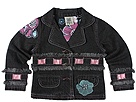 Beetlejuice London Chic Black Denim Jacket ToddlerLittle Big Denim Apparel