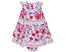 Beetlejuice London Baby Polka Layered Print Dress W Panty Infant Multi Apparel