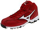 Mizuno - 9 Spike Vintage Mid G5 (Red/White) - Footwear