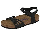 Birkenstock - Bali Soft Footbed (Black Silky Suede) - Footwear