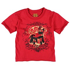 Monster Industry Kids Mex Tee InfantToddlerLittle Kids Red Apparel