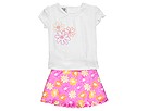 New Potatoes 2 PC Set Bodysuit Reversible Skirt InfantToddler Pink Apparel