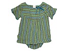 EGG by Susan Lazar Bohemian Stripe Dress w Diaper Cover Infant Blue Apparel