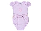 New Potatoes Allsie Puff Slv Wrapper Infant Pink Apparel