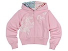Evisu Kids - Kimono Hoodie (Toddler/Little Kids/Big Kids) (Pink) - Apparel