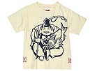 Evisu Kids - Natural Paint Tee (Infant/Toddler/Little Kids/Big Kids) (Eru) - Apparel