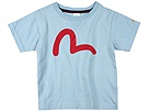 Evisu Kids - Teiban Pride Tee (Toddler/Little Kids/Big Kids) (Sky) - Apparel