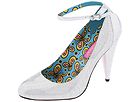 Betsey Johnson - Cierra (Silver Suede) - Footwear by betsey johnson (womens womens dress dress shoes dress shoes career business)