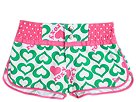 Roxy Kids Heart N Soul Boardshort Little Kids Palm Green Apparel