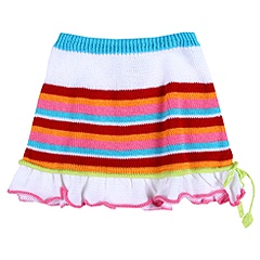Zackali 4 Kids Crazy Flower Skirt ToddlerLittle KidsBig Kids Multi Apparel