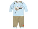 Bees and Dragons Explorer LS Tee W Pants Infant GreenBlue Apparel