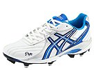 ASICS - Gel-Lethal Hybrid (White/Vivid Blue/Silver) - Footwear