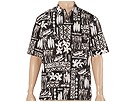 Kahala Sea Rec Full Button Front Shirt Black Apparel