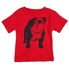 Appaman Bulldog Tee InfantToddlerLittle Kids Red Apparel