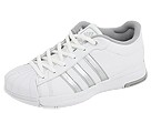 adidas 2G '08 K (Toddler/Youth) (White/White/Metallic Silver)
