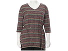 Top Story - Plus Size Diamonds Tunic (Magenta) - Apparel plus size tops shirts blouses